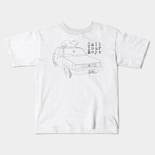 Call Your Boys - Iron & Wine Kids T-Shirt